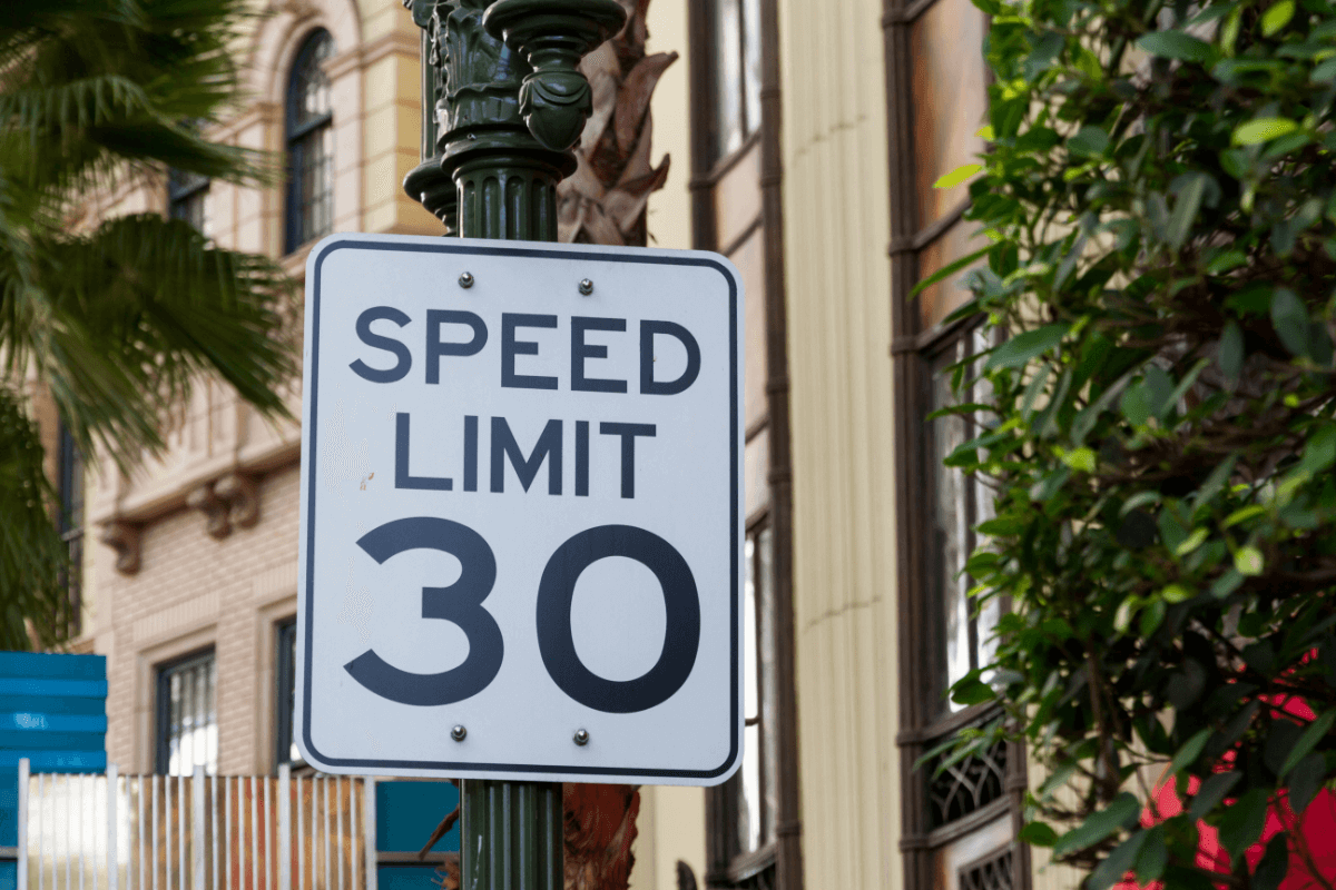 california speed limit